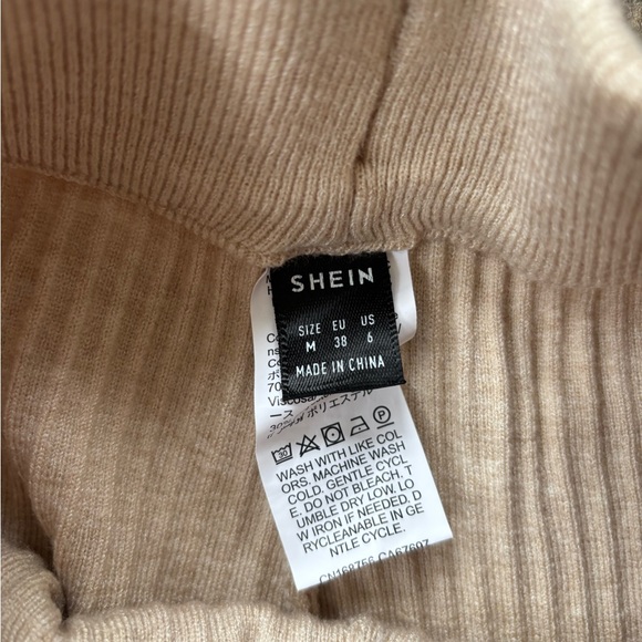 Cream Ribbed Knit Pants - Picture 3 of 3